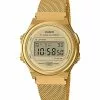Casio Round Vintage Digital Unisex Watch (A171WEMG-9A)