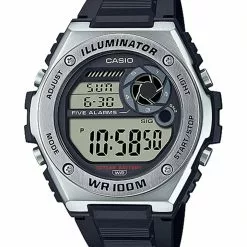 Casio Dual Time Digital Watch (MWD-100H-1A)