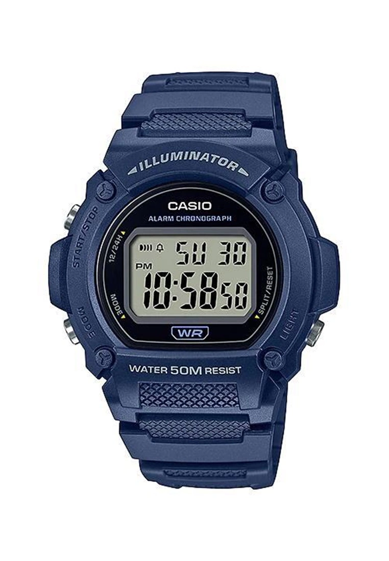 Casio Round Digital Sports Watch (W-219H-2A) 3 Casio Round Digital Sports Watch (W-219H-2A)