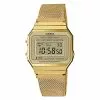 Casio Gold Vintage Digital Mesh Watch (A700WMG-9A) -CASIO men casio 9337 6350985 1