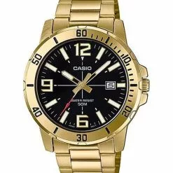 Casio Small Analog Watch (MTP-VD01G-1B)