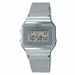 Casio Vintage Digital Mesh Watch (A700WM-7A)