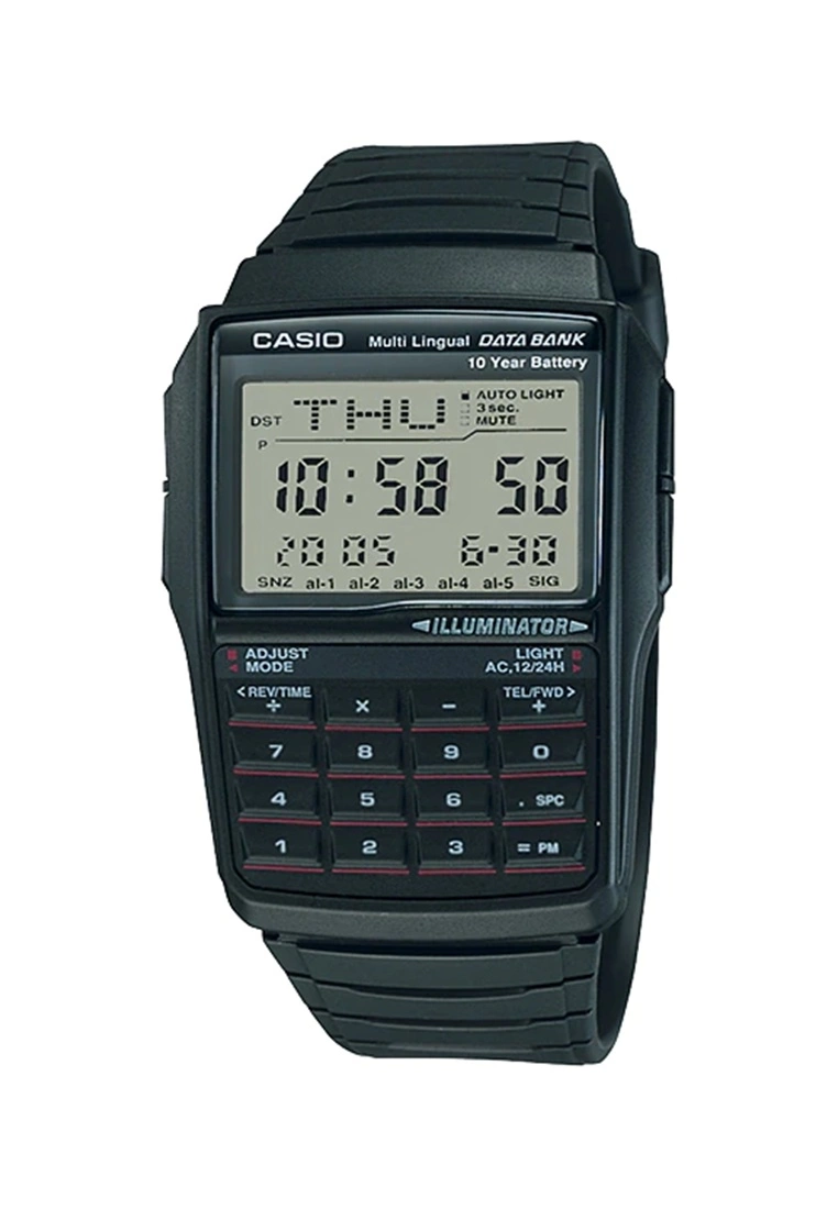 Casio Data Bank Calculator Watch (DBC-32-1A) 1 Casio Data Bank Calculator Watch (DBC-32-1A)