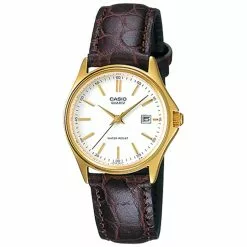 Casio Ladies Analog Leather Watch (LTP-1183Q-7A)