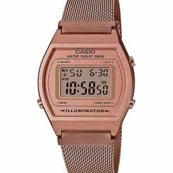 Casio Vintage Barrel Shaped Watch (B640WMR-5A)