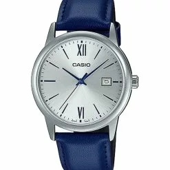 Casio Analog Leather Dress Watch (MTP-V002L-2B3)