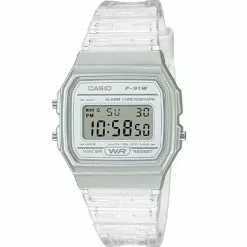 Casio Jelly Transparent Watch (F91WS-7)